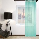 Тюль "Марго"-13, вуаль, бирюзовый                             (H1.Mg-13)