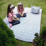 Покрывало в чехле "Пляжный комплект" 140-1, сиреневый, 140*200 см (PC.P.140-1)