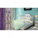 Комплект штор ПРОВАНС Вуаль Springgarden, сиреневый, 270 см                             (nt-197868)