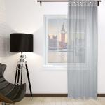 Тюль "Марго"-19, вуаль, серый                             (H1.Mg-19)