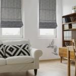 Римская штора "Rimini", серый (A653)                             (df-200364-gr)