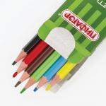 Карандаши цветные ПИФАГОР "ЛЕСНЫЕ ЖИТЕЛИ", 6 цв., пластиковые, классические заточенные, 181333