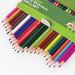 Карандаши цветные ПИФАГОР "ЛЕСНЫЕ ЖИТЕЛИ", 24 цв., пластиковые, классические заточенные, 181336