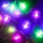 СНОУ БУМ Гирлянда электр. 3м, 15LED, насадка в форме "Снежинок 3D", RG/RB, автореж., 220В