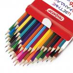 Карандаши цветные ПИФАГОР "БАБОЧКИ", 36 цв., классические заточенные, 181354