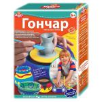 Набор д/тв-ва MultiArt Гончарный Круг на бат.(круг, глина, акс., палитра, краски, кисти) в кор.2*6шт