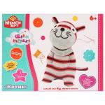 Набор д/детского тв-ва MultiArt сделай игрушку из носка (21*4*16см) котик в русс. кор. в кор.24шт