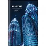 Ежедневник недатированный, A5, 136л., 7БЦ OfficeSpace "Путешествия. Architecture", глянцевая лам., Ен5т136_26919