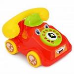 Зебра Тойз Каталка на вер. Веселый телефон 15-5662