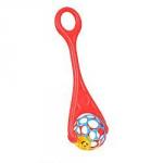 Каталка Весёлый мяч красный 3501-1