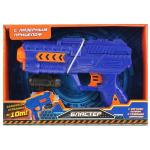 БЛАСТЕР ИГРАЕМ ВМЕСТЕ С ЛАЗЕР. ПРИЦЕЛОМ, МЯГКИМИ И ГЕЛЕВЫМИ ПУЛЯМИ В РУСС КОР 25*18*5СМ в кор.2*48шт