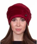 029 Зарина велюр флис Шапка