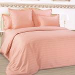 КПБ Страйп-сатин полоса Я1613 Нежный персик