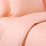 КПБ Страйп-сатин полоса Я1613 Нежный персик