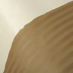 КПБ Страйп-сатин полоса Я1612 Латте