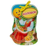 "УМКА". КОЛОБОК. КНИЖКА НА ШНУРКЕ. ФОРМАТ: 120Х180ММ, 14 СТРАНИЦ в кор.100шт