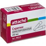 Скрепки Attache Зебра цветные полимерные 33 мм (70 шт в упаковке)