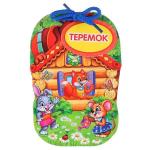 "УМКА". ТЕРЕМОК. КНИЖКА НА ШНУРКЕ. ФОРМАТ: 120Х180ММ, 14 СТРАНИЦ в кор.100шт