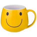 155-142 КРУЖКА КОЛЛЕКЦИЯ "ВЕСЕЛЫЙ СМАЙЛИК" 300 МЛ 9*8,2 СМ (КОР=48 ШТ.)