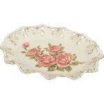 126-497 БЛЮДО "КОРЕЙСКАЯ РОЗА" 24*19 СМ. ВЫСОТА=3 СМ.(КОР=18ШТ.)