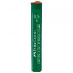 Грифели для механических карандашей Faber-Castell "Polymer", 12шт., 0,5мм, B, 521501