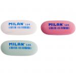 Ластик 124, овальный для стирания графита, малый, 49*23*9 мм, цв. в ассорт., 973193