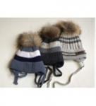 Шапка полоска мальч  с помпоном AN-1820,1816