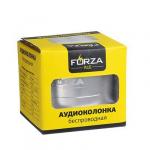 FORZA Колонка беспроводная круглая серебряная, 7x7x4,5см, micro-SD, AUX, USB, 400мач