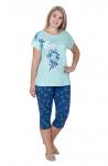 Пижама "Орхидея" П-126 кулирка (44-62)
