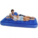 BESTWAY Кровать надувная Queen, 203x152x22см, с ручным насосом и 2 подушками, 67374N