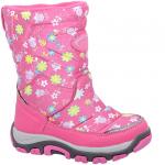 12542-9 роз Сапоги зима для девочек (21-25)/10