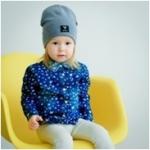 Двойная шапка с отворотом Basic