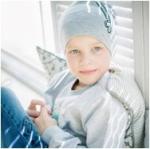 Двойная шапка с молнией