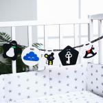 Детская растяжка на кроватку  по методике Г. Домана  "Я учусь различать цвета" 5шт