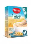УВЕЛКА Хлопья 4 злака с пшеничичными отрубями 350 г
