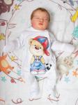 Комбинезон на кнопках "Мишка с мячиком"