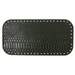 Дно для сумки 15 х 30 см. Зеленый питон