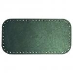 Дно для сумки 15 х 30 см. Изумруд (перламутр)