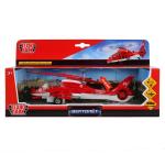 ВЕРТОЛЕТ "ТЕХНОПАРК" МЕТАЛЛ. ИНЕРЦ. ПОЖАРНАЯ СЛУЖБА 21СМ, СВЕТ+ЗВУК В РУСС. КОР. в кор.2*24шт