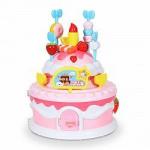 Дом для куклы Тортик QL046 с мебелью и куклами в/к