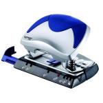 Дырокол Эрголоджик 15/20 листов, цвет серый/синий