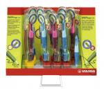 КАРАНДАШ МЕХАНИЧЕСКИЙ STABILO `S MOVE EASYERGO + 1 ТОЧИЛКА, В ТУБЕ, ДИСПЛЕЙ: 2 ШТ. ДЛЯ ЛЕВШЕЙ, 7 ШТ. ДЛЯ ПРАВШЕЙ, 3,15ММ