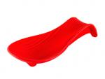 0328 GIPFEL Подставка под ложку. Материал: силикон. Цвет: красный. Размер: 22,5х10,5х4,5 см