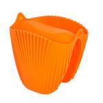 0325 GIPFEL Накладка на ручку. Материал: силикон. Цвет: оранжевый. Размер: 10,5х9х10 см