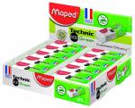 TECHNIC GREEN Ластик экологичный с формулой "без грязи" стандарт, в картонном футляре, сделано во Франции