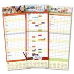 Семейный планер на 2020 год с наклейками