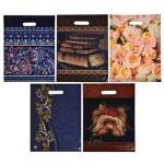 Пакет ламинированный с вырубной ручкой, 40х31см, 60мкм, 5 дизайнов