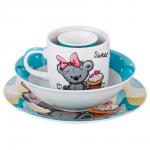 Детский столовый набор 4 предмета / 87-157 /12/