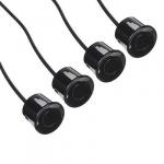 NEW GALAXY Набор датчиков парктроника 4 шт, 22мм, черный