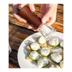 Мельница для соли механическая Genoa Forest 166 мм. тёмное дерево